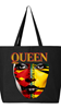 Black Queen Art Tote Bag Black, Wearable Art, Black History, Marcus Garvey, Black Queen